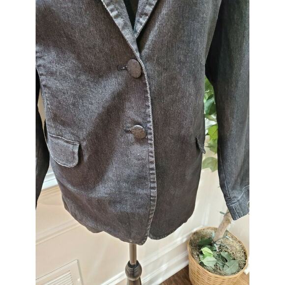 Avenue Jeans Women's Cotton Long Sleeve Single Breasted Jacket Blazer Size 18/20 - Picture 3 of 12